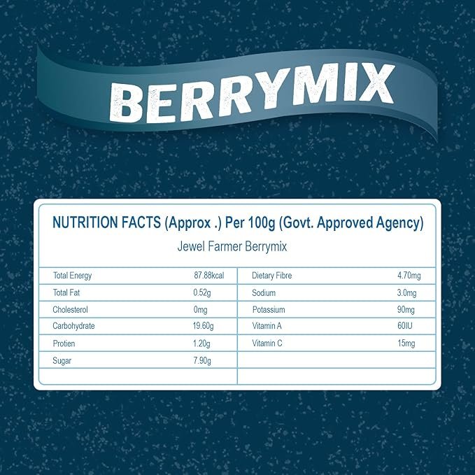 Jewel Farmer Berrymix Dried Mixed Berries 200gm - Image 4