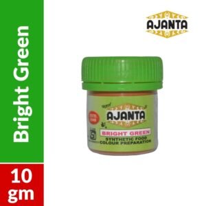 Ajanta Bright Green Food Colour 10gm