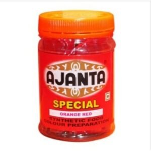 Ajanta Orange Red Food Colour 100gm