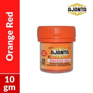 Ajanta Orange Red Food Colour 10gm