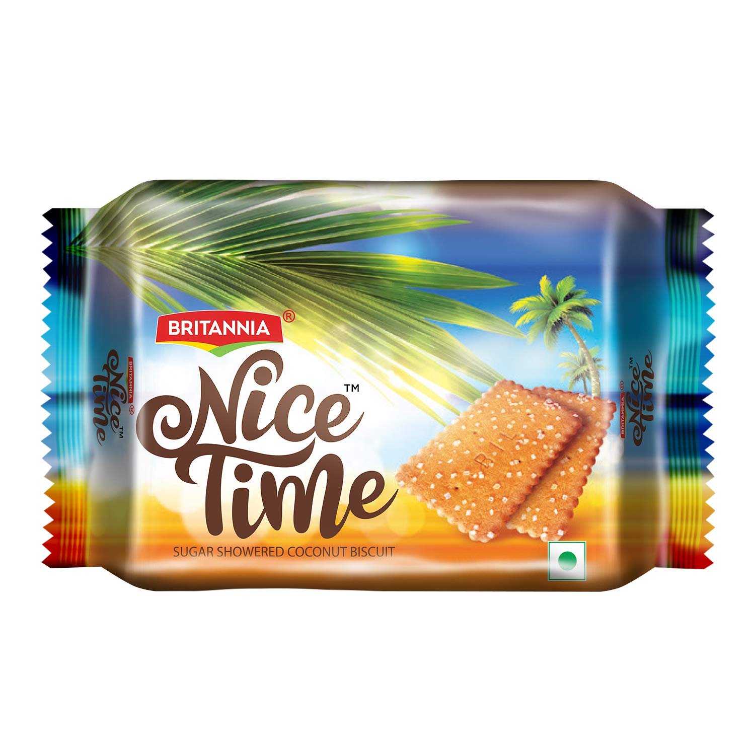 BRITANNIA NICE TIME SUGAR SHOWERED COCONUT BISCUIT 152G