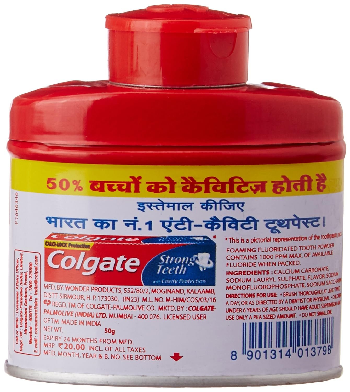 Colgate Toothpowder 50gm - Image 3