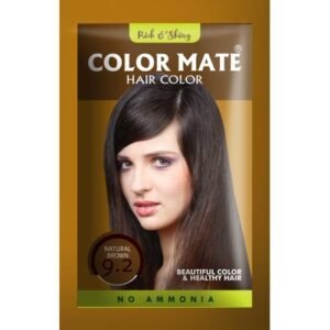 Color Mate Hair Color Natural Brown 9.2