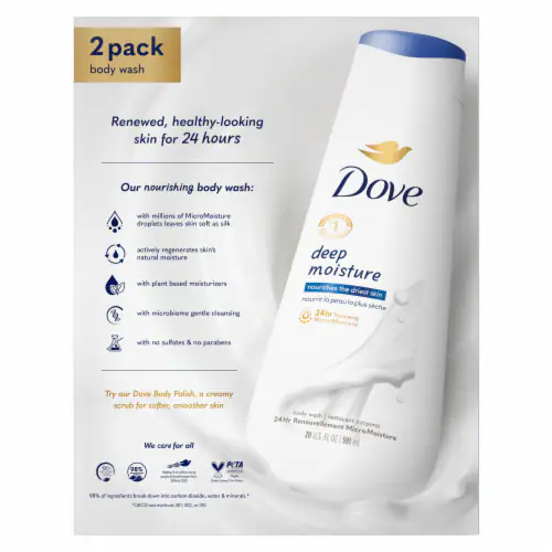 Dove Moisture Body Wash - Image 3