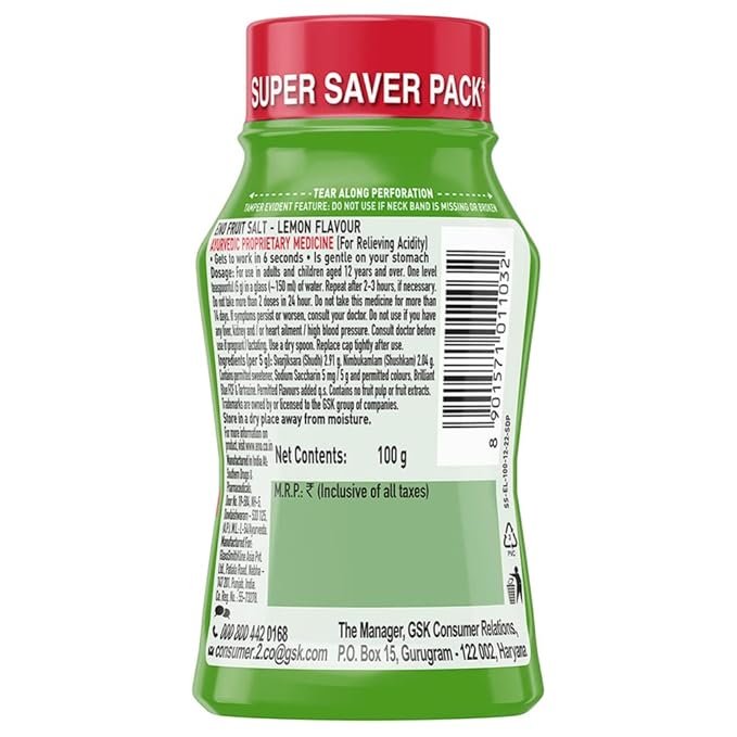 Eno Lemon Flavour 100gm - Image 3