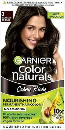 Garnier Colour 3 Darkest Brown