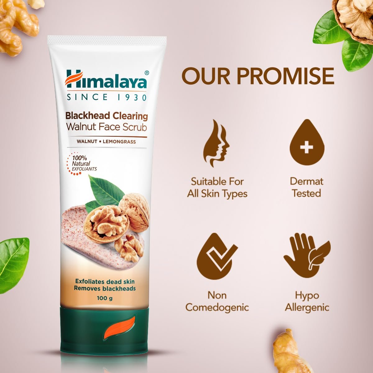 Himalaya Walnut Face Scrub 100g - Image 3