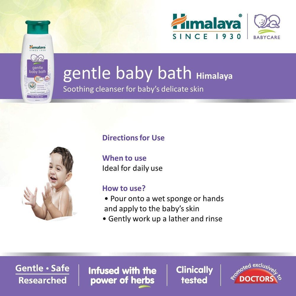 Himalaya Gentle Baby Wash 100ml - Image 3