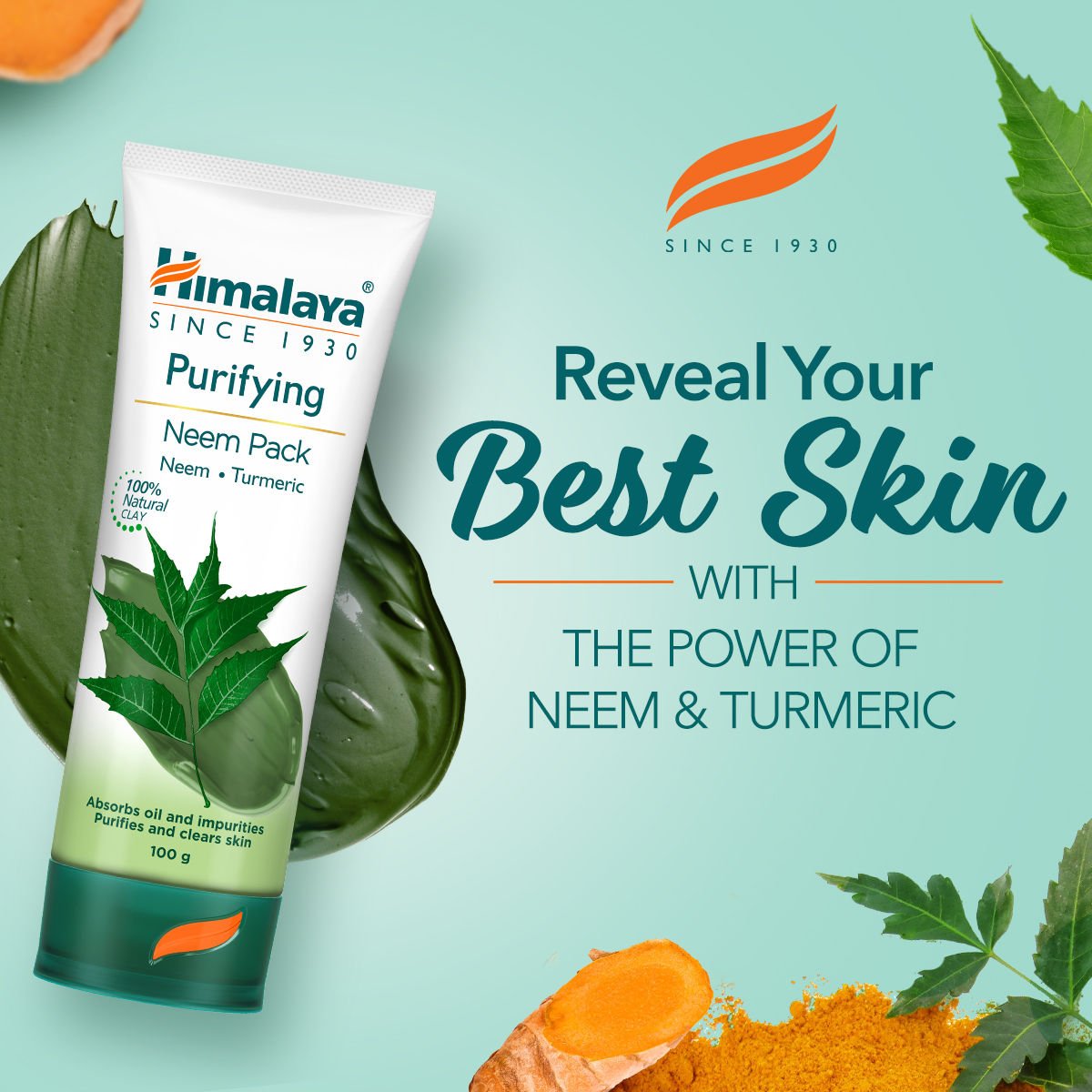Himalaya Purifying Neem Pack 50gm - Image 4