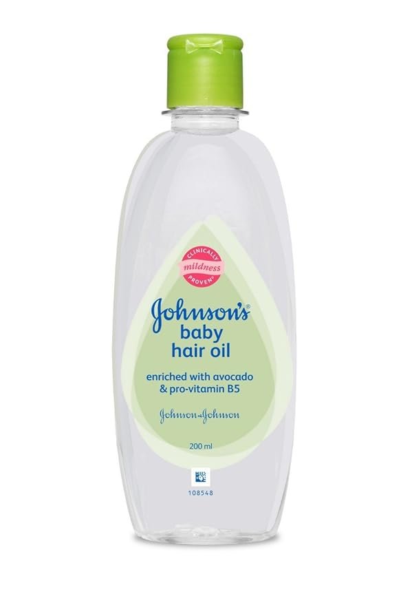 Johnson's Baby Hair Oil 200ml - Image 3