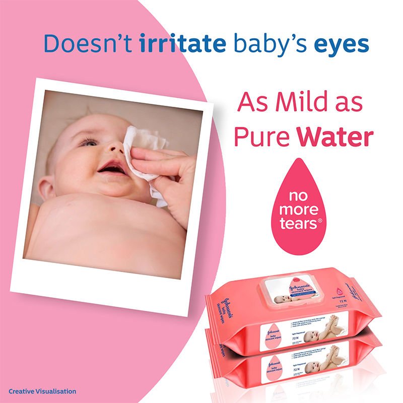 Johnson's Baby Skincare Wipes - Image 3