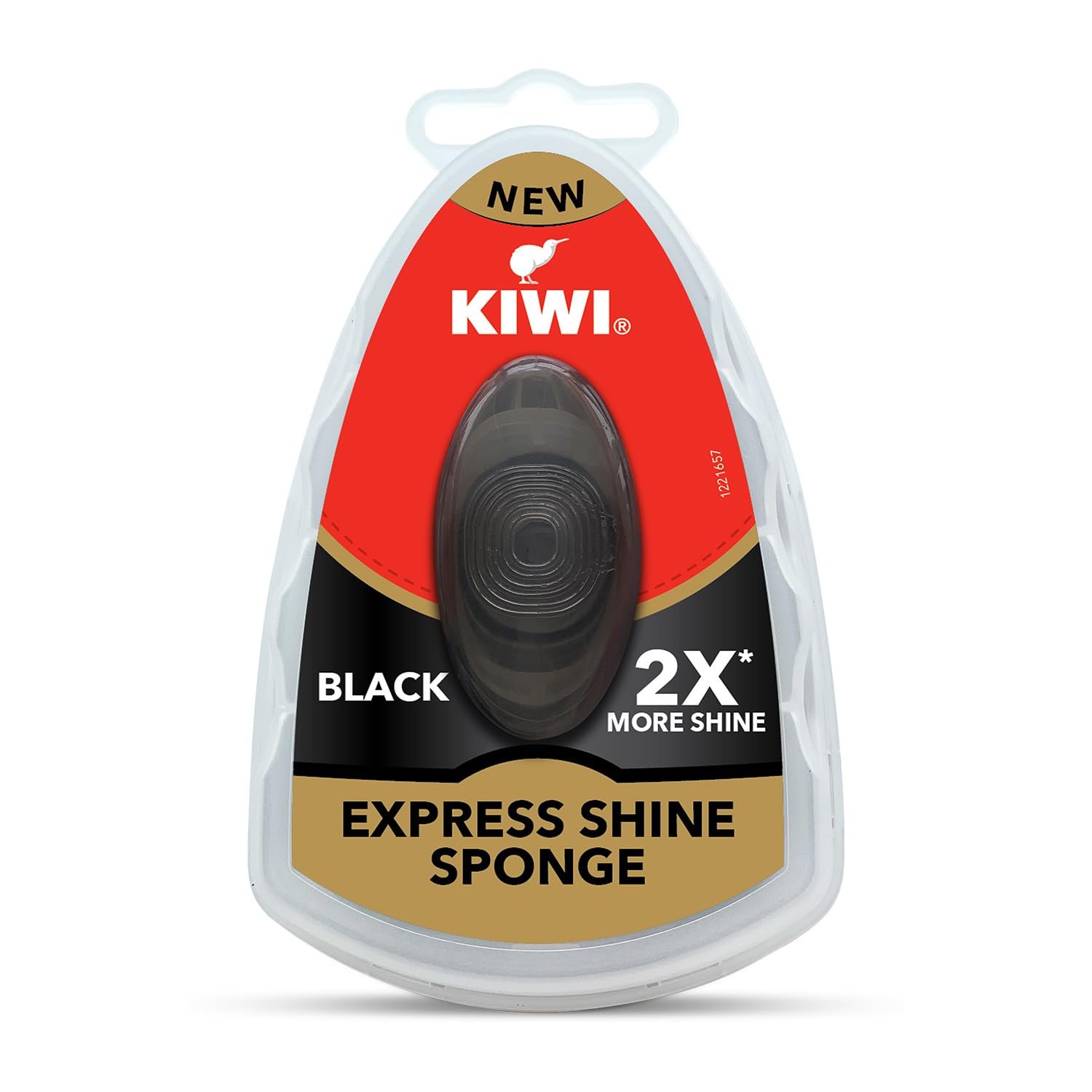 Kiwi Express Shine Sponge - Black Shoe Shiner