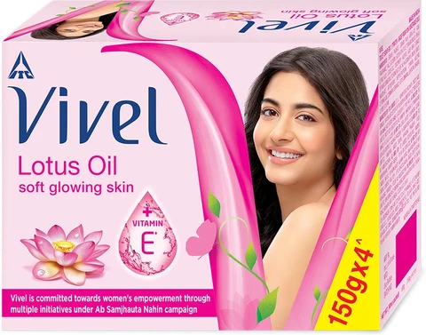 Vivel Lotus Oil Aloe Vera Soap