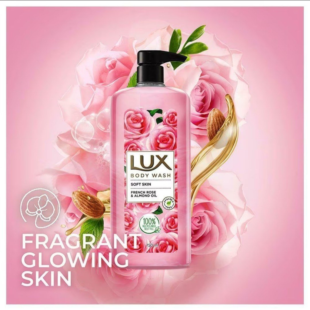 Lux Body Wash Soft Rose - Image 2