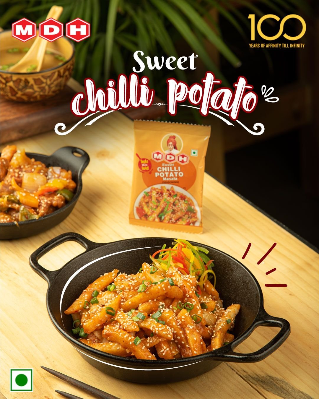 MDH Chilli Potato 100gm