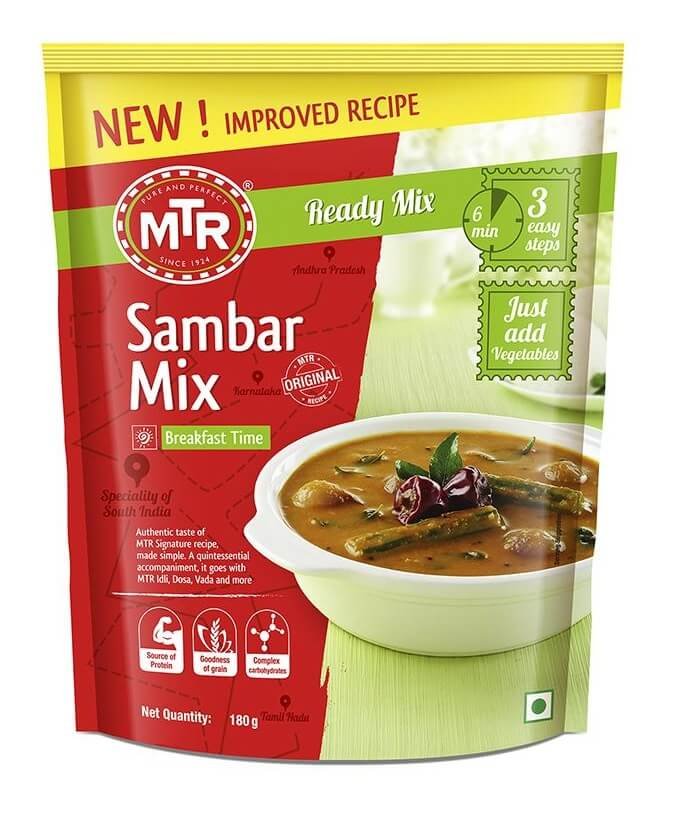 MTR Sambar Ready Mix 180gm