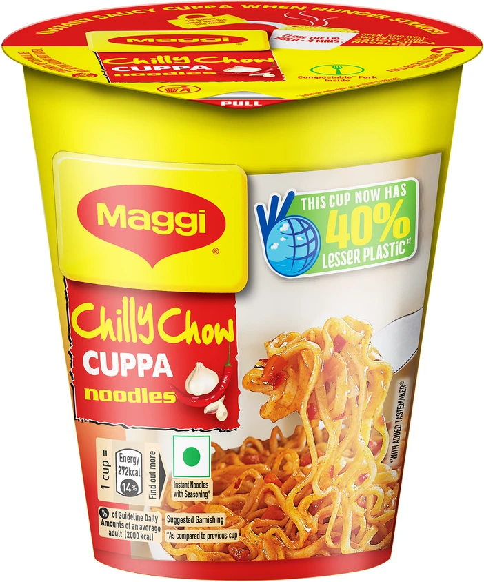 Maggi Noodles Chilly Chow Cuppa