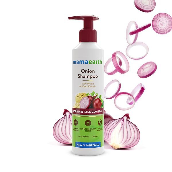 Mamaearth Onion Shampoo 250ml - Image 3