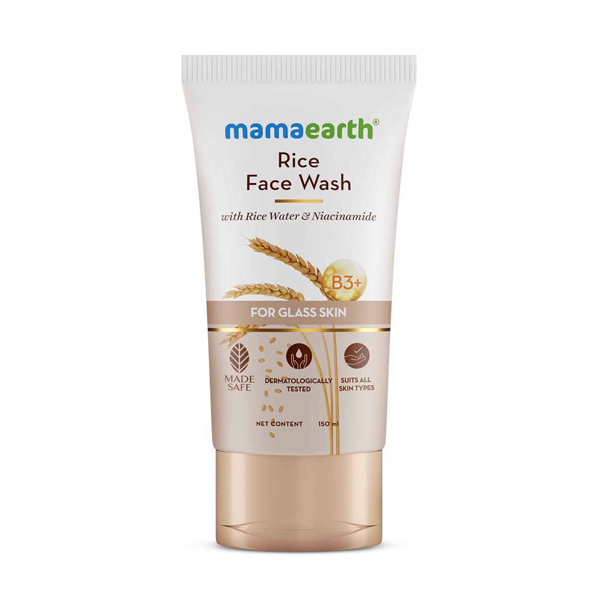 Mamaearth Rice Dewy Bright Face Wash 150ml