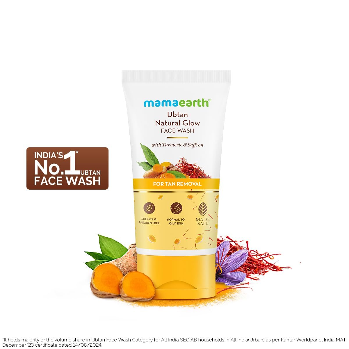Mamaearth Ubtan Natural Glow Face Wash