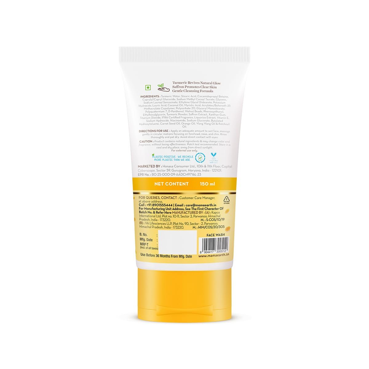 Mamaearth Ubtan Natural Glow Face Wash - Image 3