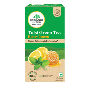 Organic India Tulsi Green Tea Honey Lemon