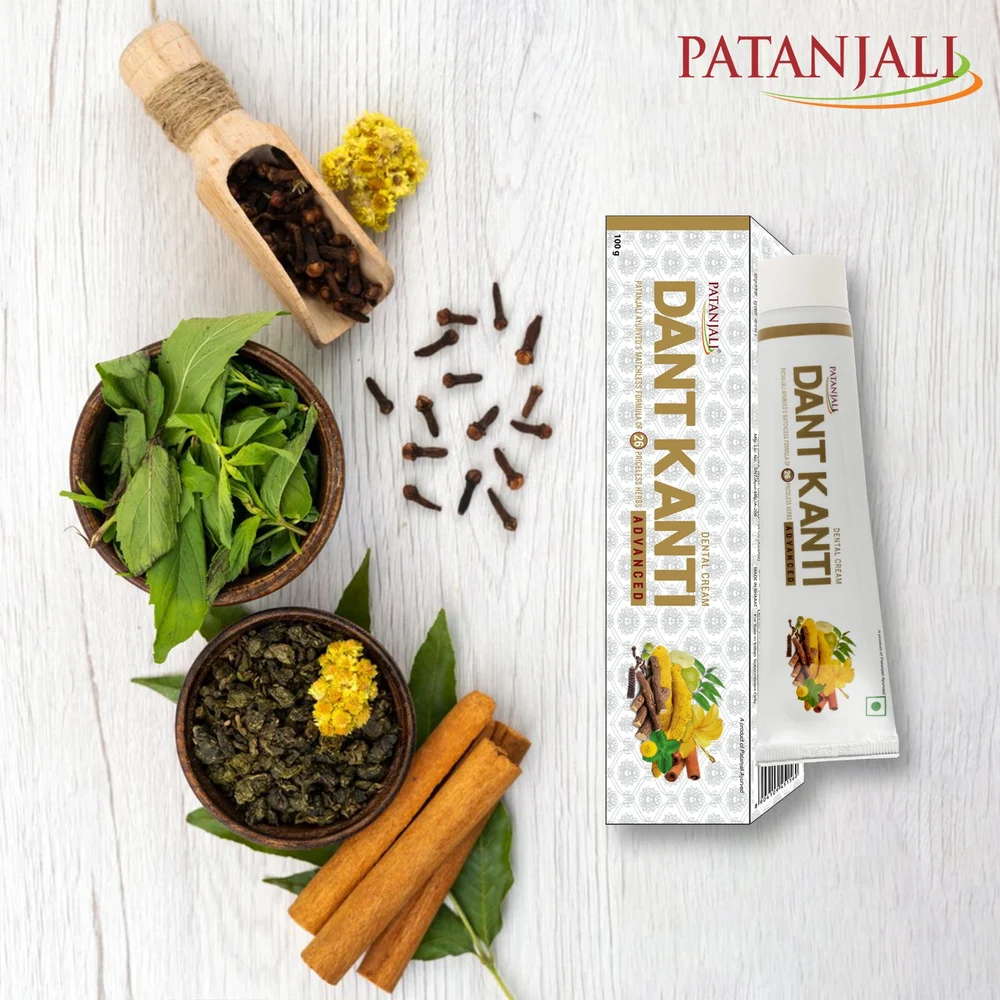 Patanjali Dant Kanti Advance Dental Cream - Image 3