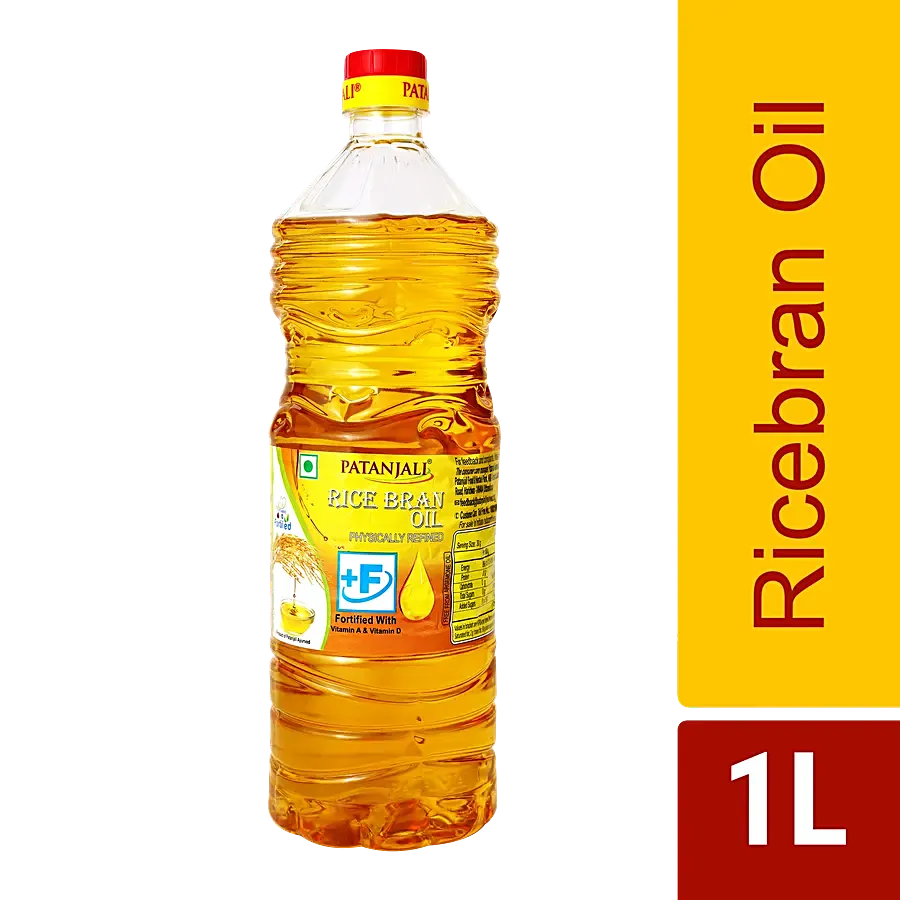 Patanjali Rice Bran Refined Oil