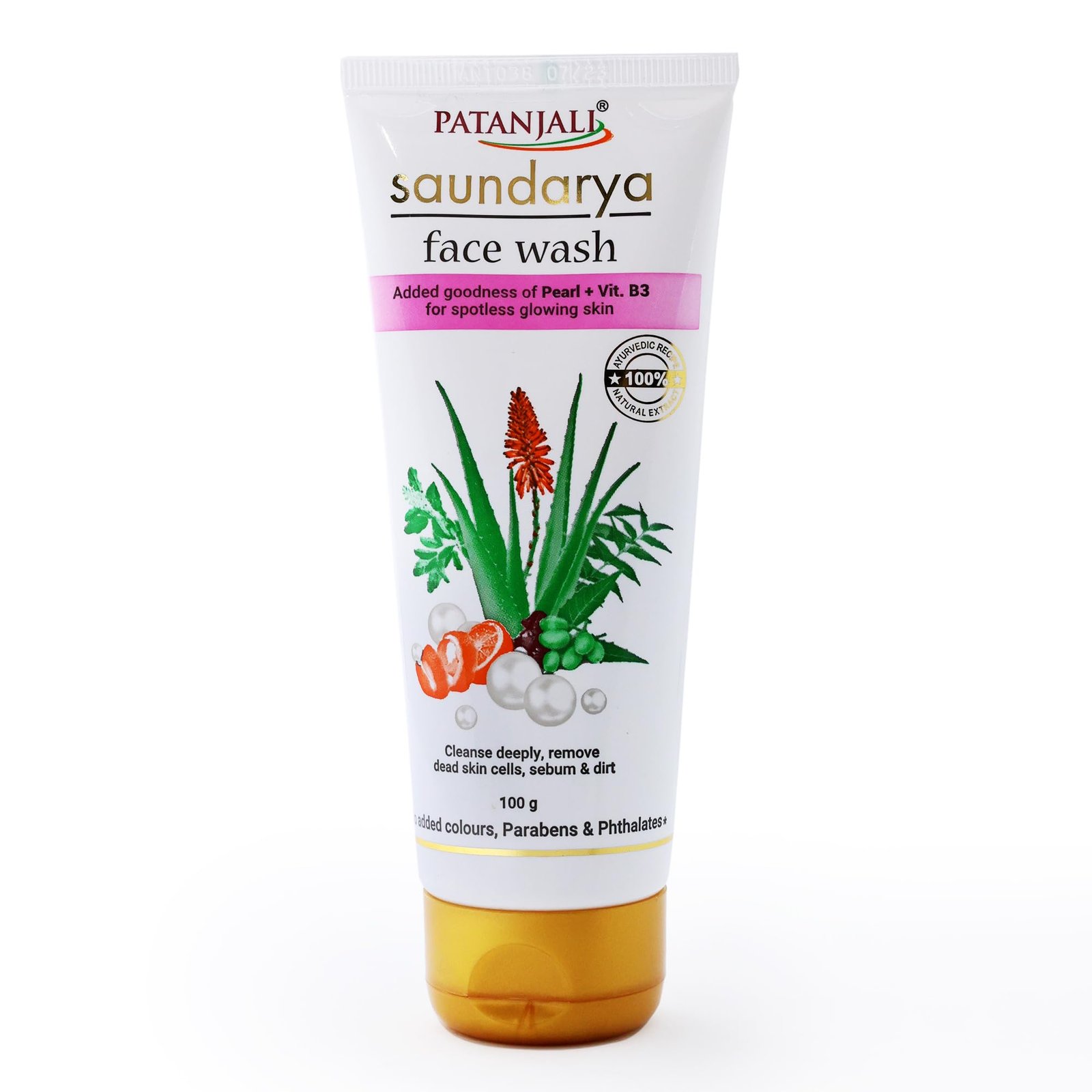 Patanjali Saundarya Face Wash 100gm - Image 2