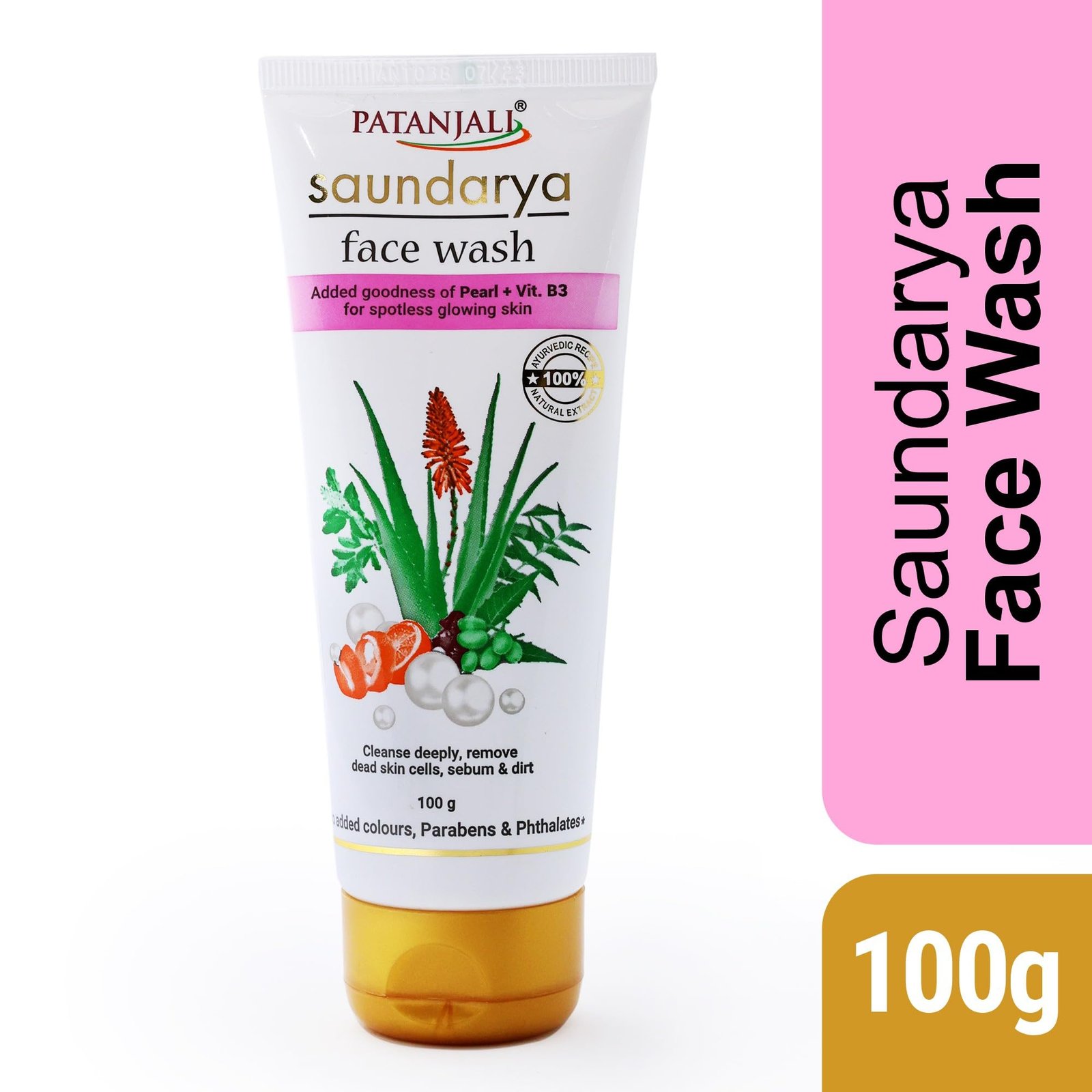 Patanjali Saundarya Face Wash 100gm