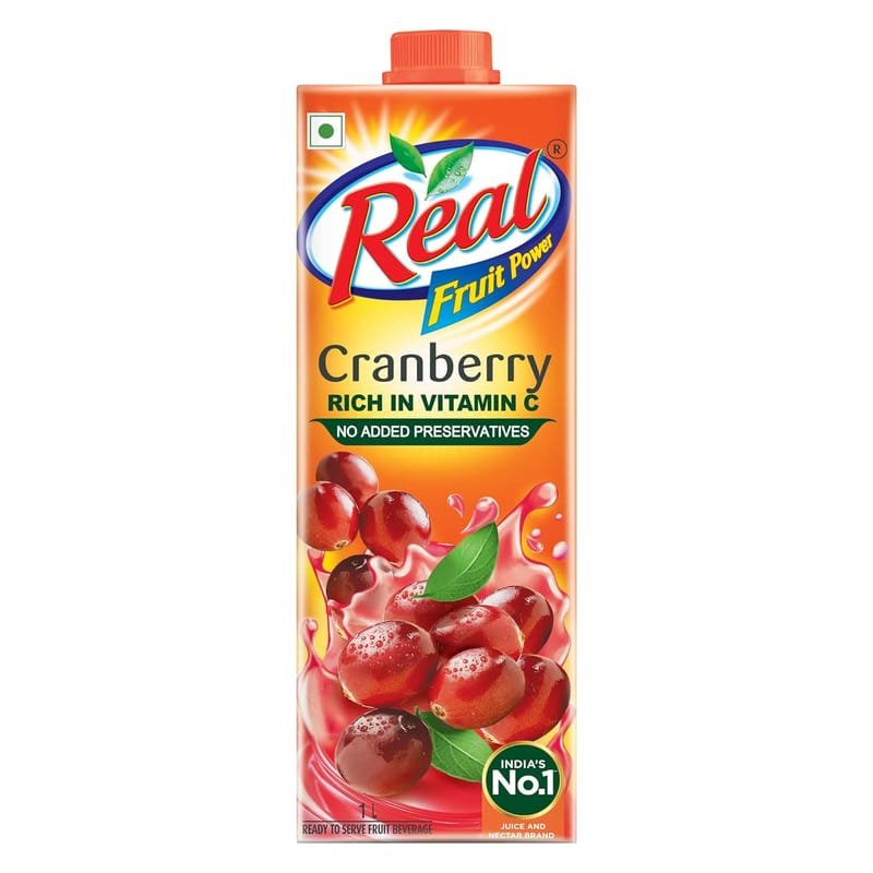 Real Cranberry Juice 1L