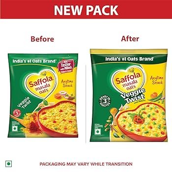 Saffola Oats Masala Veggie Twist