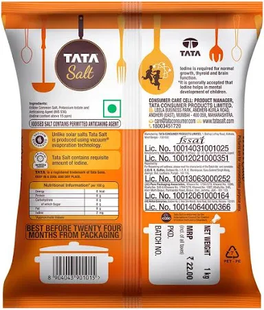 Tata Salt 1Kg - Image 3