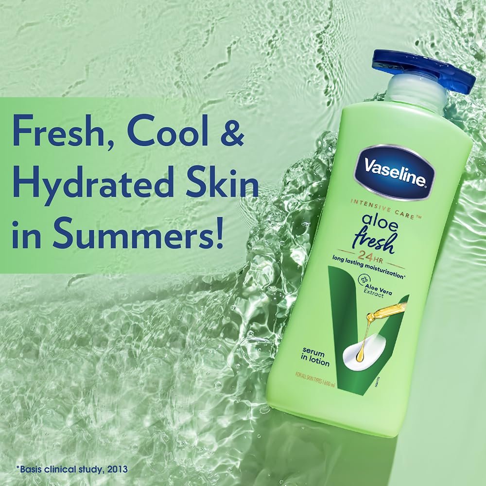 Vaseline Aloe Fresh Lotion 600ml - Image 4