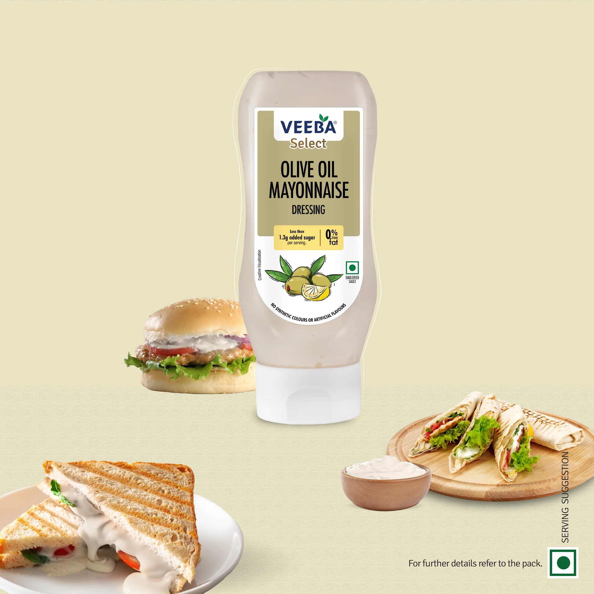 Veeba Mayonnaise Dressing With Olive Oil