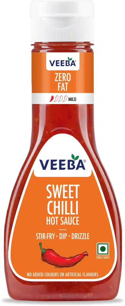 Veeba Sweet Chilli Hot Sauce - Perfect Balance of Sweet & Spicy