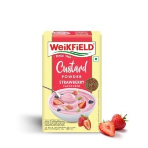 Weikfield Custard Powder Strawberry Flavoured 75gm