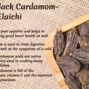 Cardamom (Black Elachi) 250 Gm