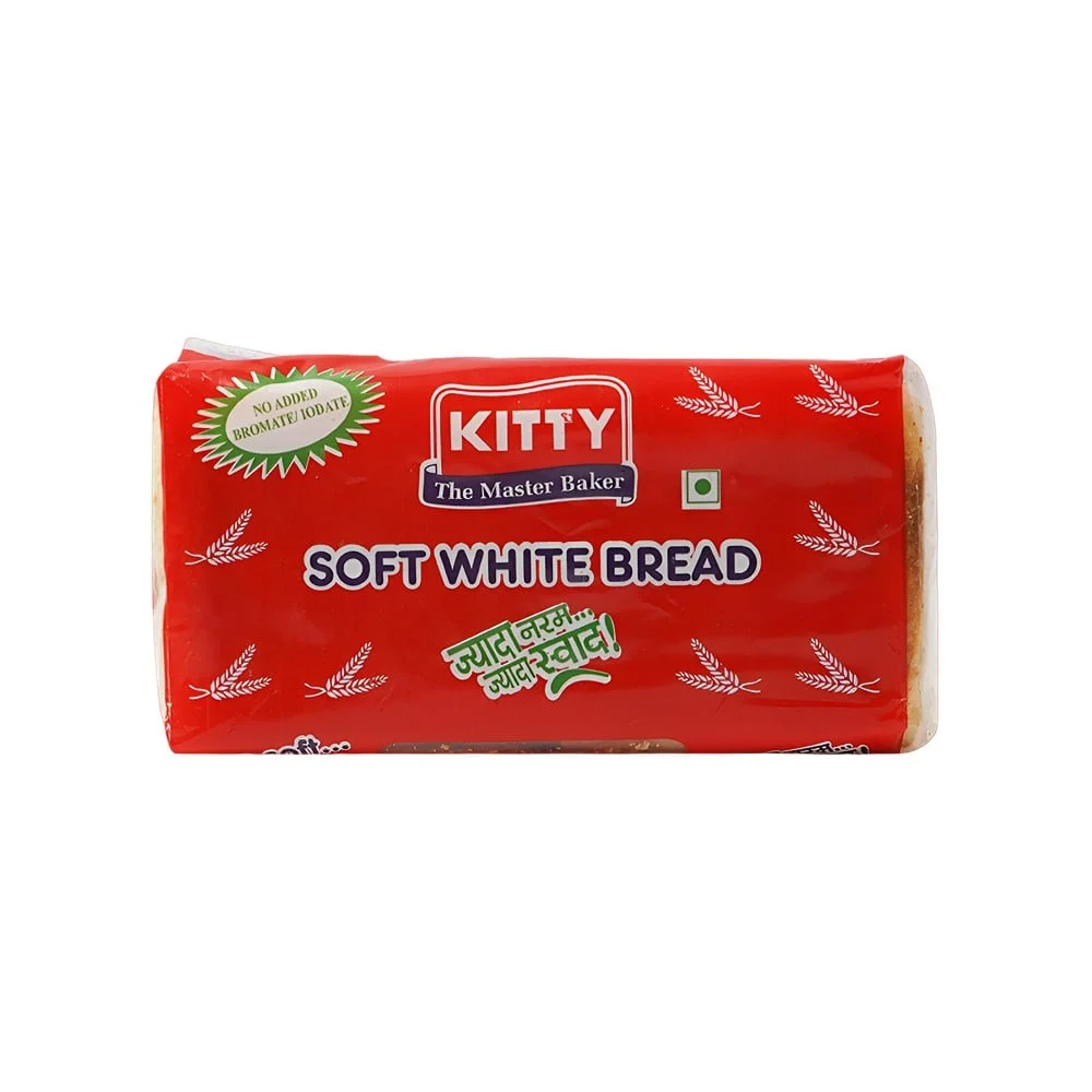 Kitty Real Bake White Sliced Bread
