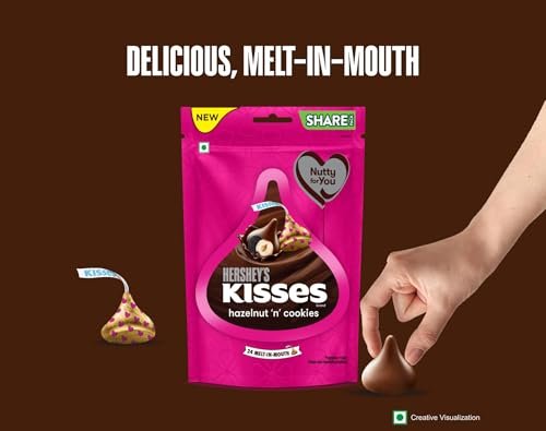 Kisses Hazelnut Cookies