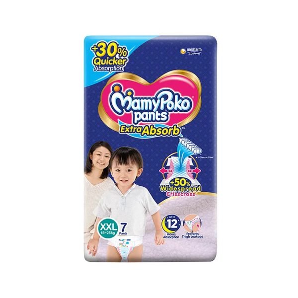 Mamy Poko Pants XXL - Comfortable Diapers for 15-25 kg