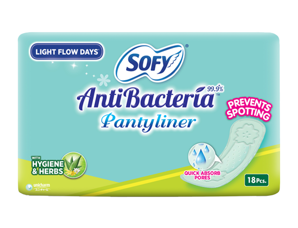 Sofy Anti Bacteria Pantyliner - 36 Pads