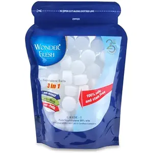 Wonder Fresh Naphthalene Balls 3 In 1 500 Gm