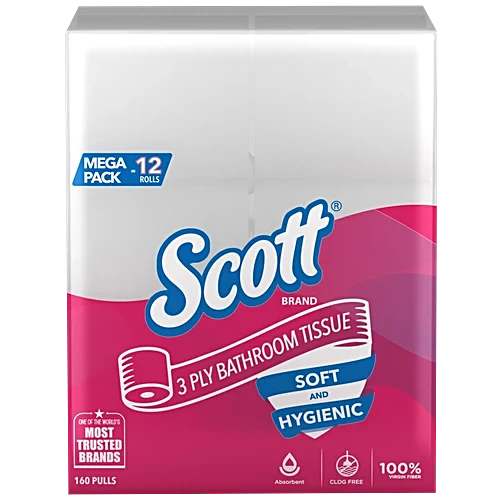 Scott 3 Ply Bathroom Tissue