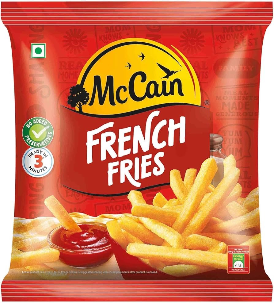 M Can French Fries - Frozen, 420 Gm