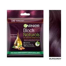 Garnier Black Natural Cream Color Burgundy