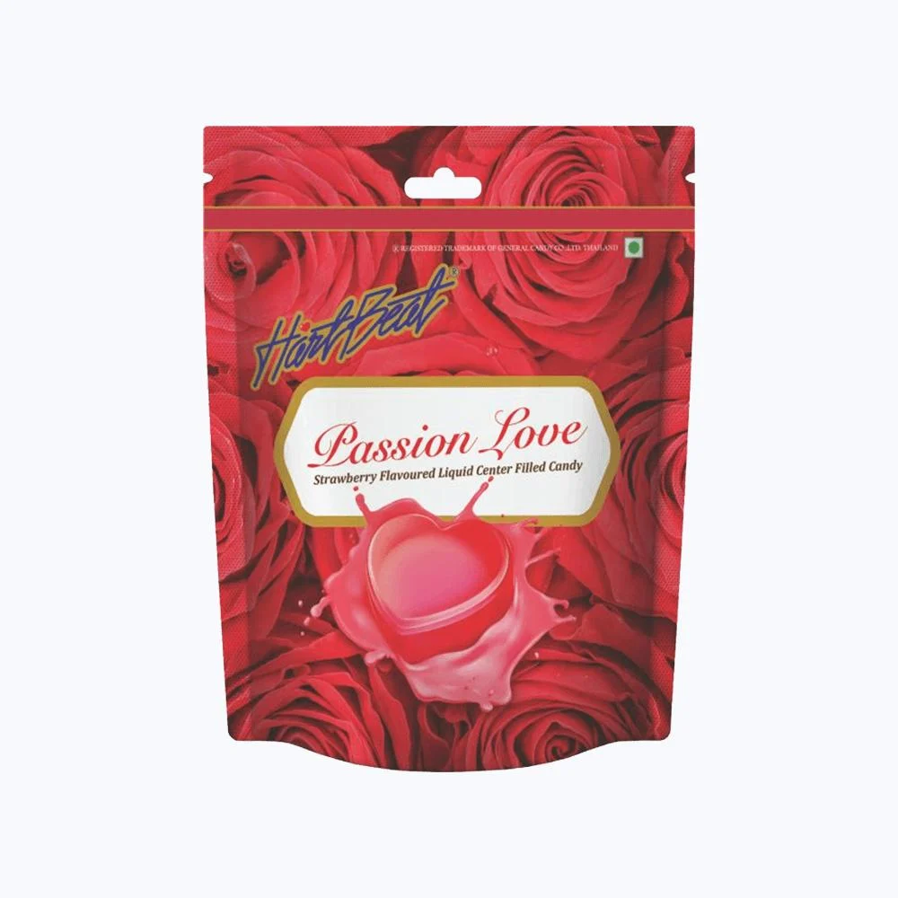 Lasssion Love Strawberry Flavored Filled Candy