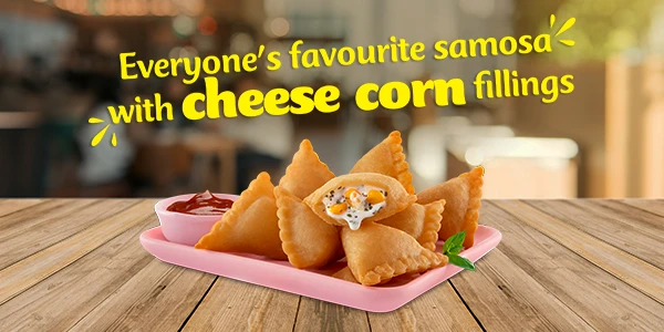 M Can Mini Samosa with Cheese Corn Filling - Image 3