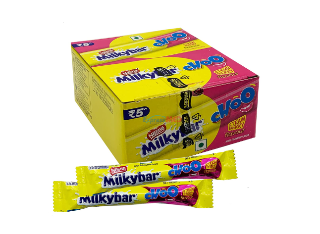 Milkybar Strawberry Flavour Box