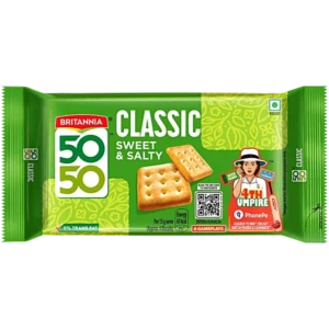 BRITANNIA 5050 CLASSIC SWEET & SALTY BISCUITS 200G